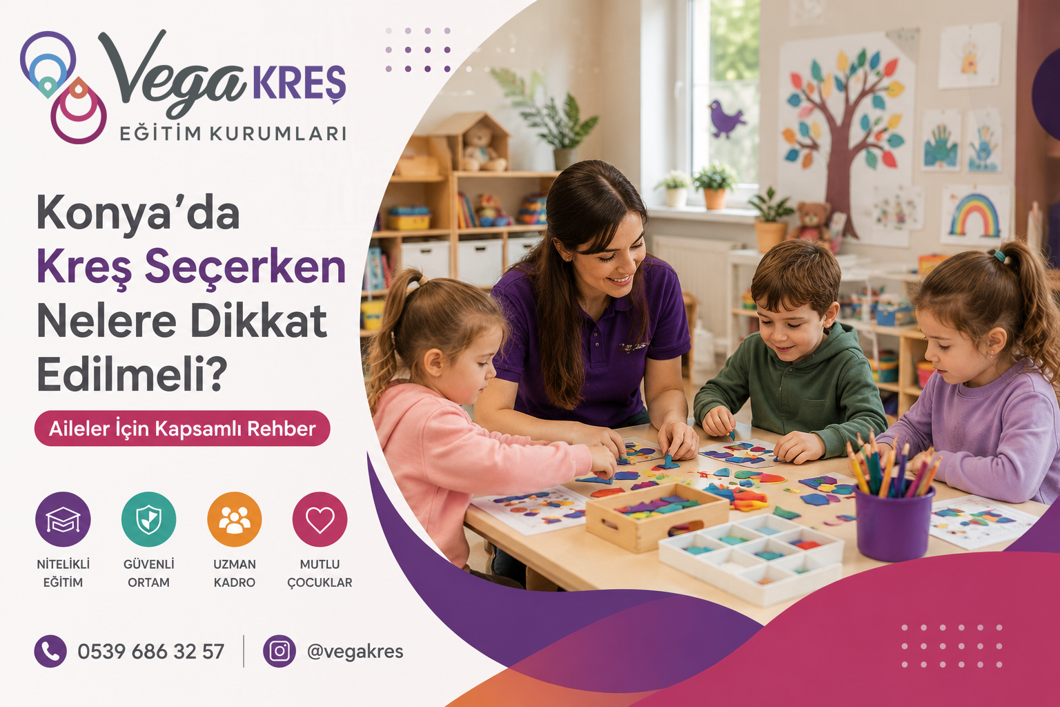 Konya’da Kreş Seçerken Nelere Dikkat Edilmeli? Aileler İçin Kapsamlı Rehber